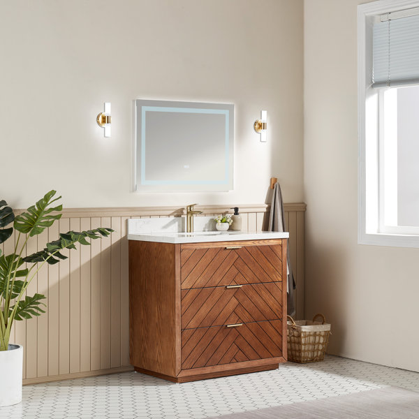 Latitude Run® Kushum 36" Single Bathroom Vanity Set Wayfair